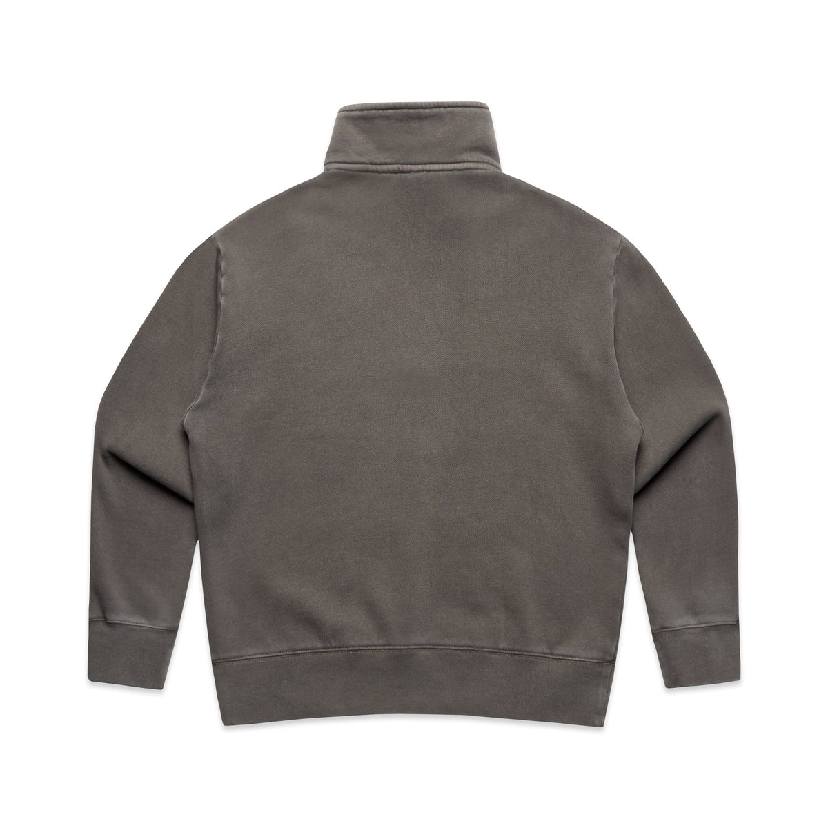 Wo's Relax Faded Half Zip 4167 - Faded Grey - Back