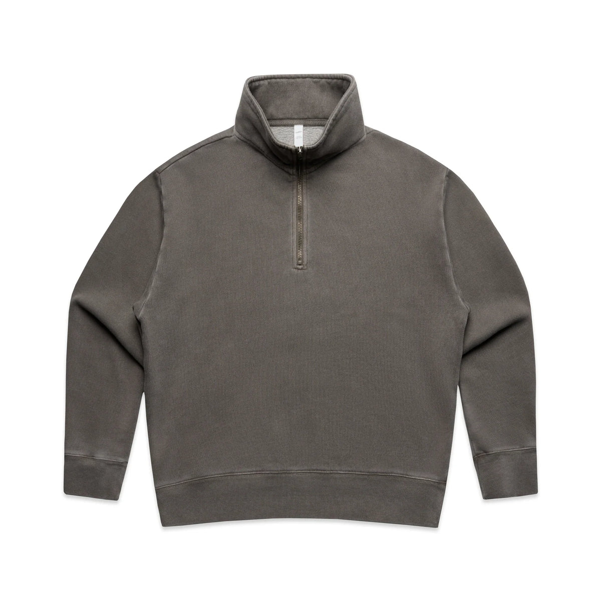 Wo's Relax Faded Half Zip 4167 - Faded Grey - Front