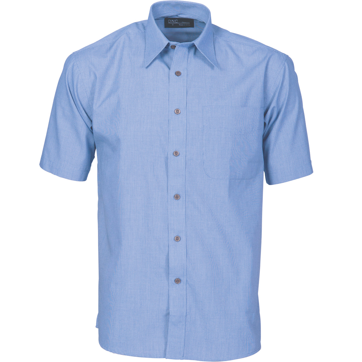 DNC Workwear Classic Mini (Check) Houndstooth B.Sh irt - Short sleeve 4171