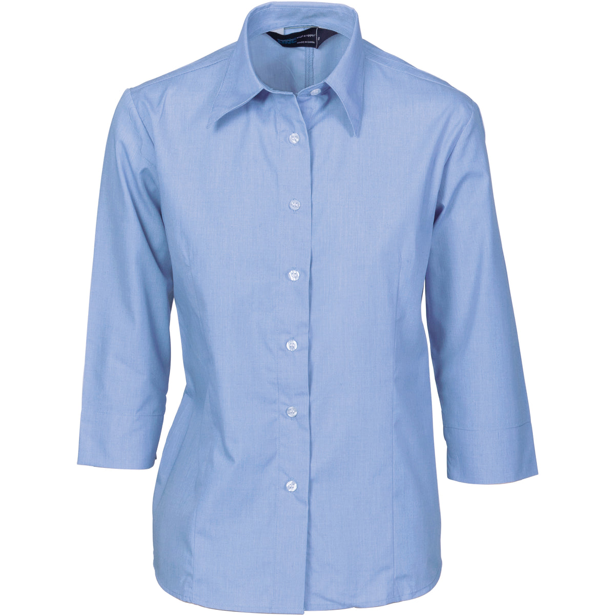 DNC Workwear Ladies Regular Collar, Blouse - 3/4 Sleeve 4213