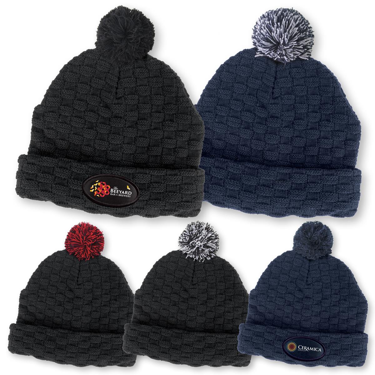 Pom Pom Beanie - view