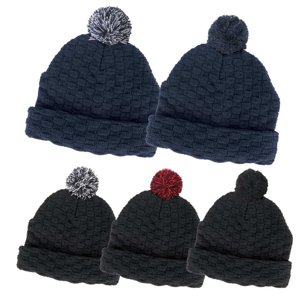 Pom Pom Beanie - view