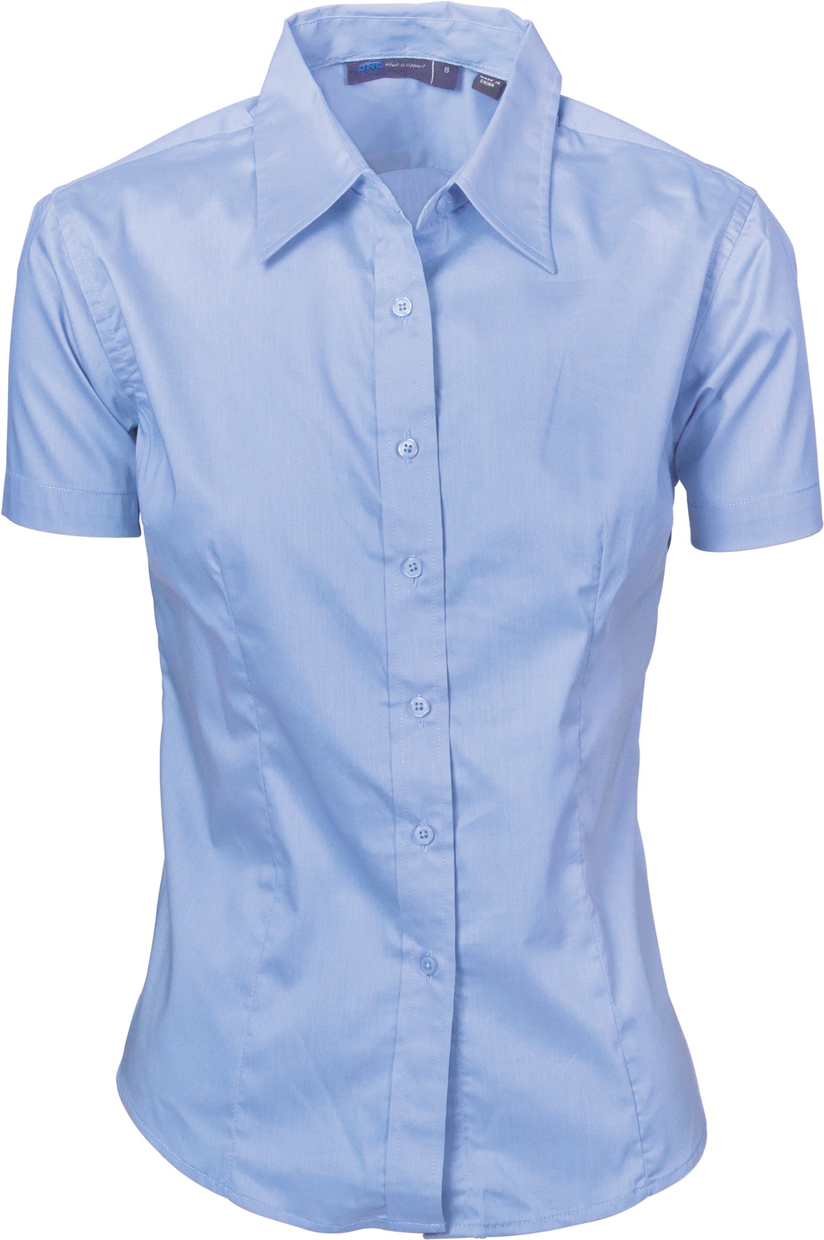 DNC Workwear Ladies Premier Stretch Poplin Business Shirts - Short Sleeve 4231