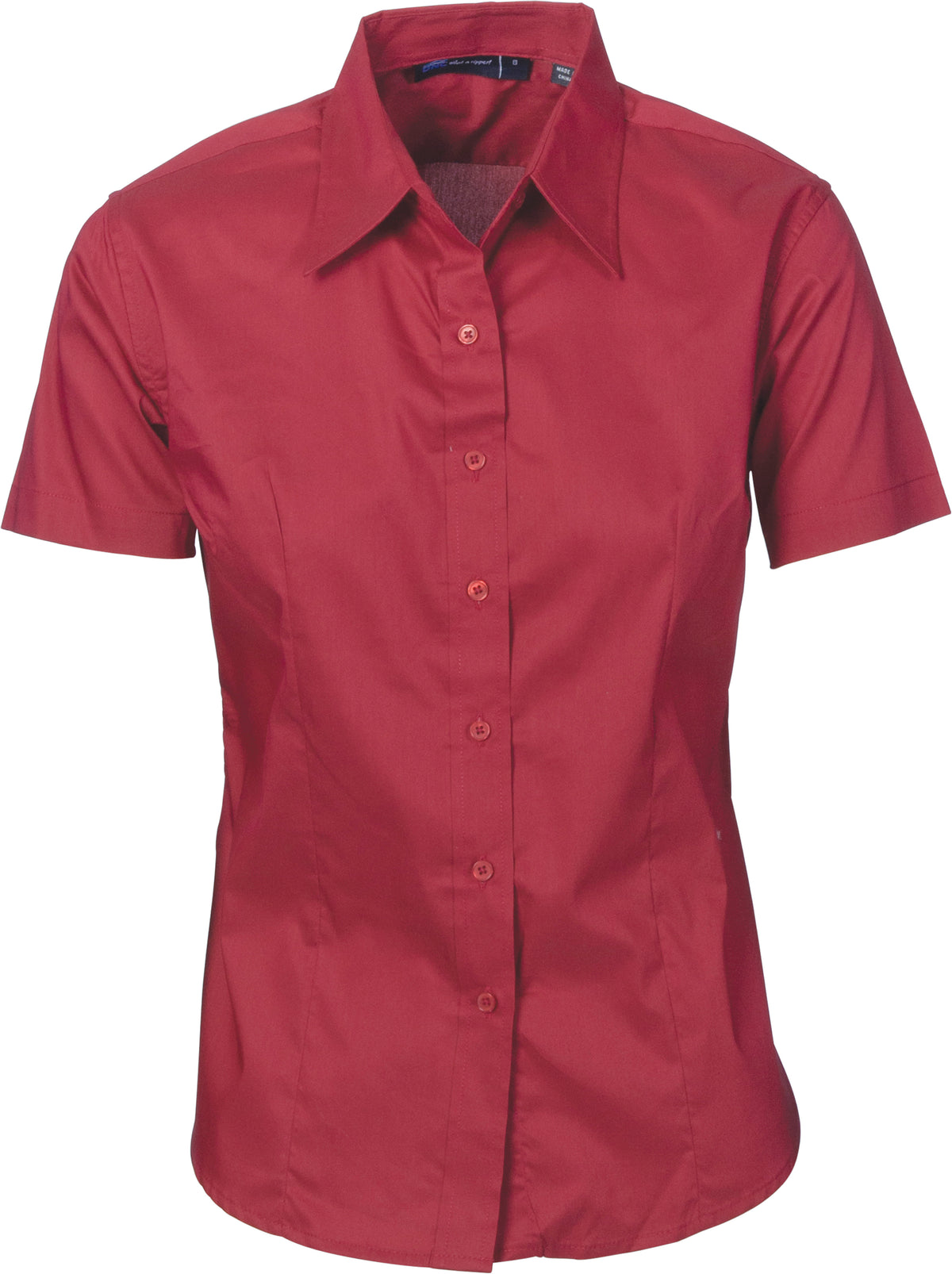 DNC Workwear Ladies Premier Stretch Poplin Business Shirts - Short Sleeve 4231