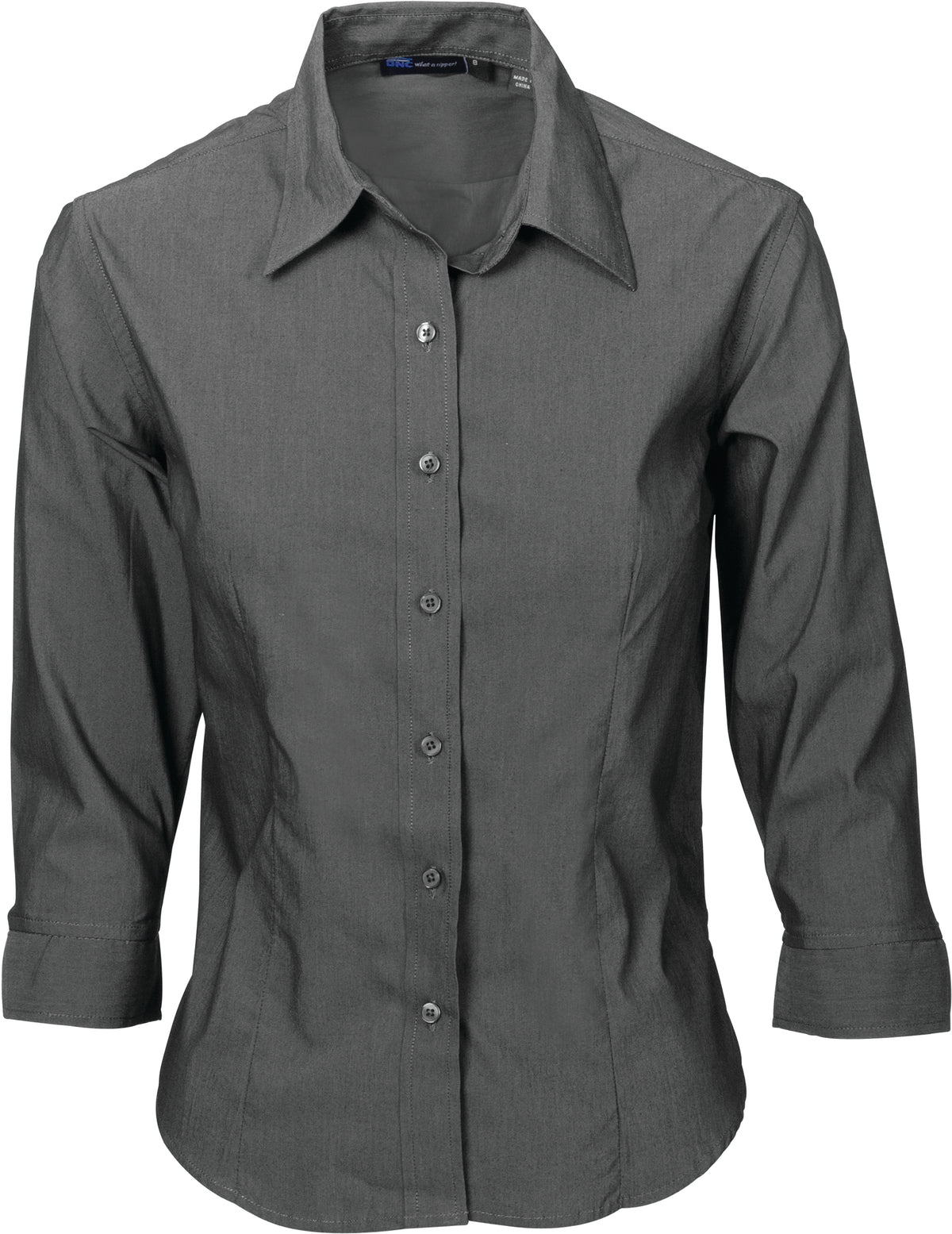 DNC Workwear Ladies Premier Stretch Poplin Business Shirts - 3/4 Sleeve 4232