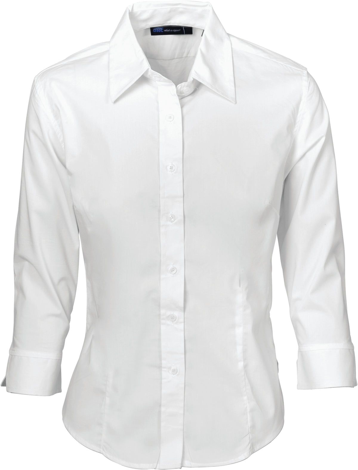 DNC Workwear Ladies Premier Stretch Poplin Business Shirts - 3/4 Sleeve 4232