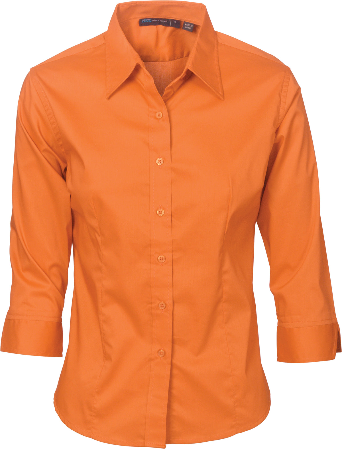 DNC Workwear Ladies Premier Stretch Poplin Business Shirts - 3/4 Sleeve 4232
