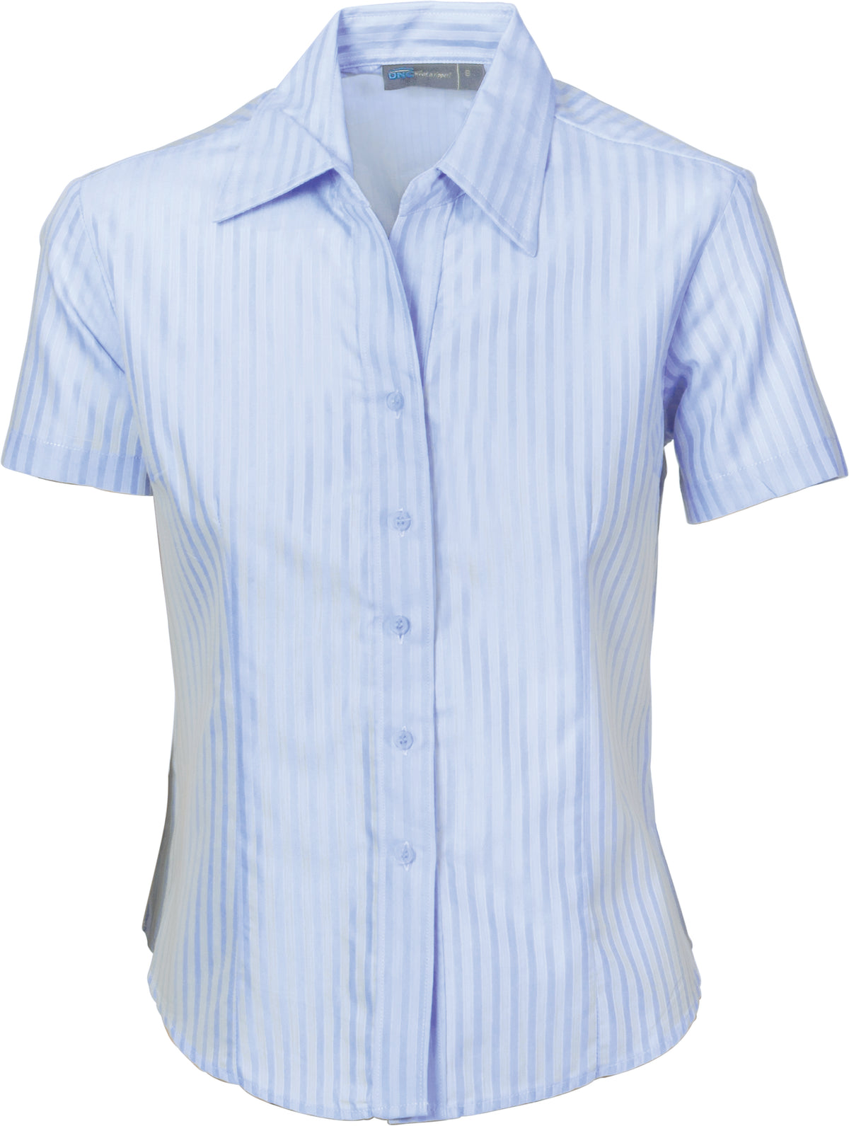 DNC Workwear Ladies Tonal Stripe Shirts - Short Sleeve 4235