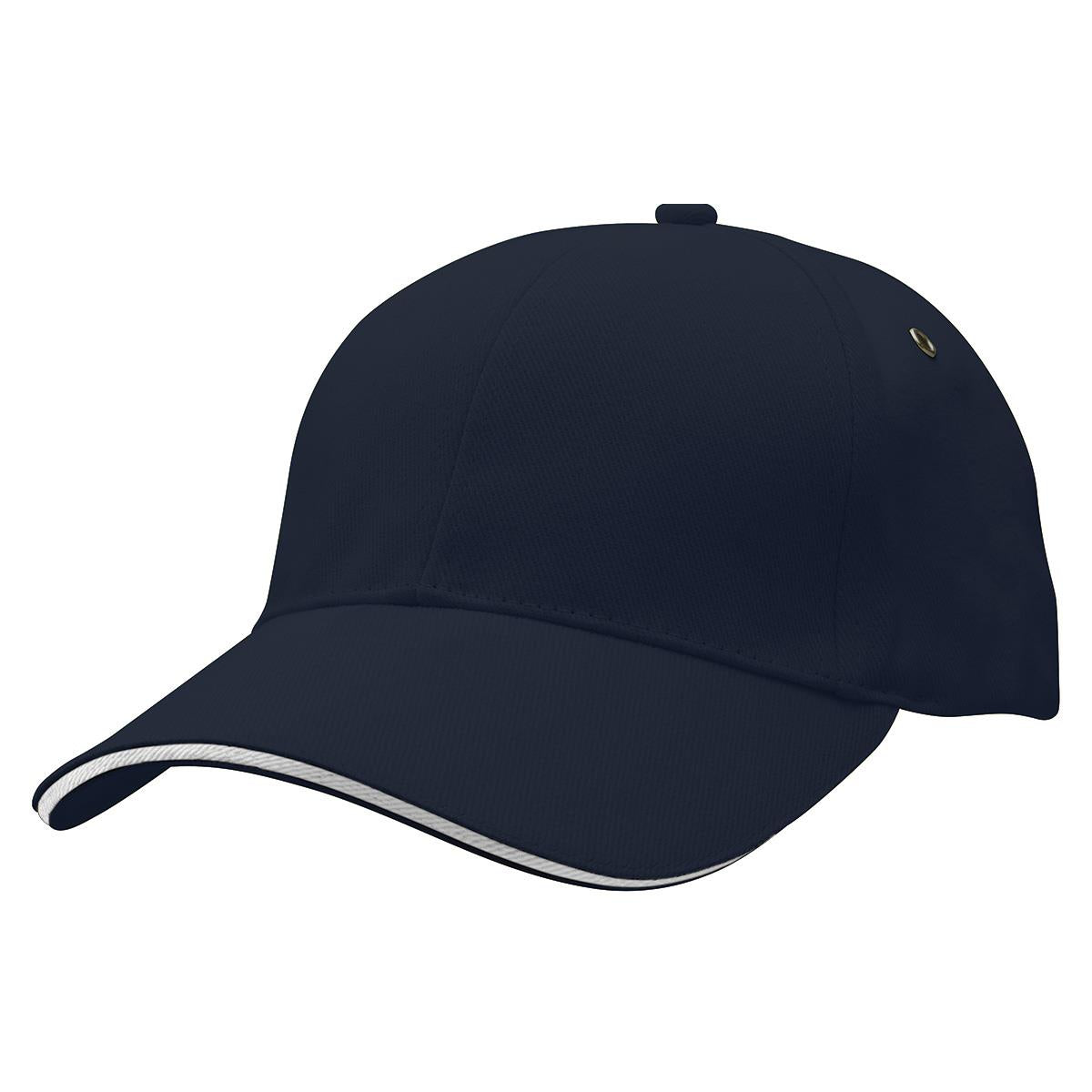 Sandwich Peak Cap - Navy / White - Front
