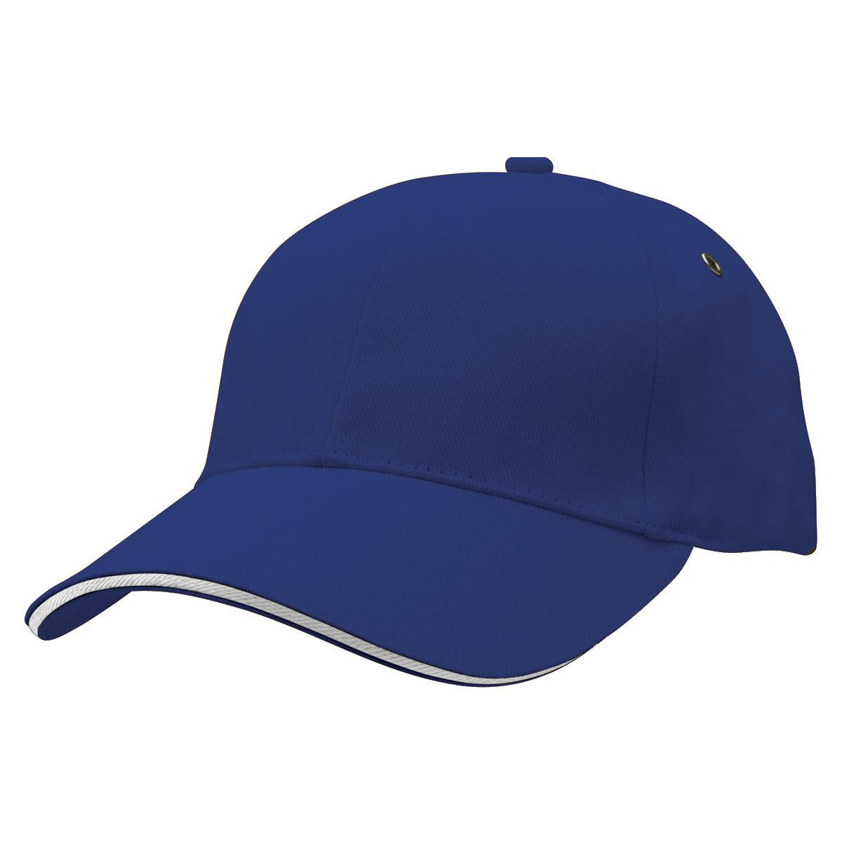 Sandwich Peak Cap - Royal / White - Front