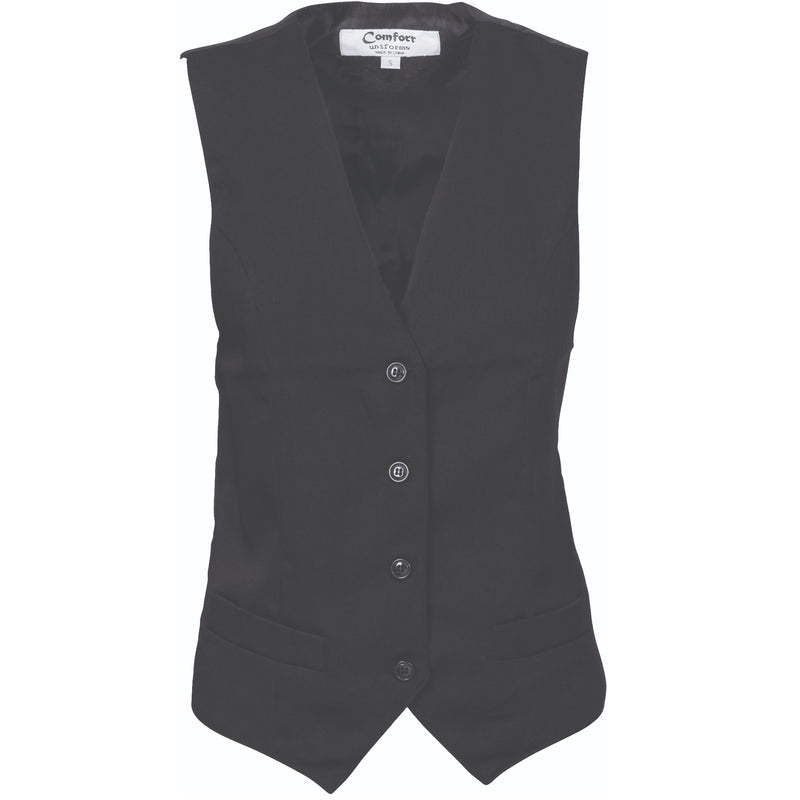DNC Workwear Ladies Black Vest 4302