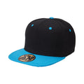 Youth Urban Snapback - Black / Aqua - Front