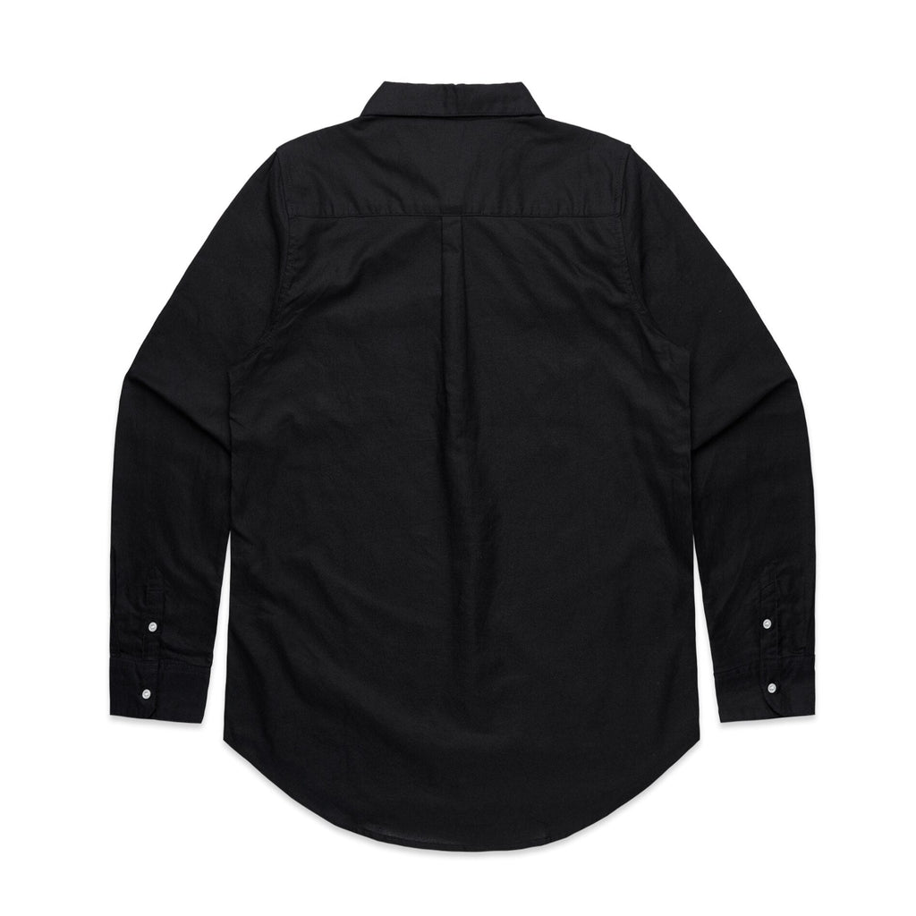 Wo's Oxford Shirt 4401 - Black - Back