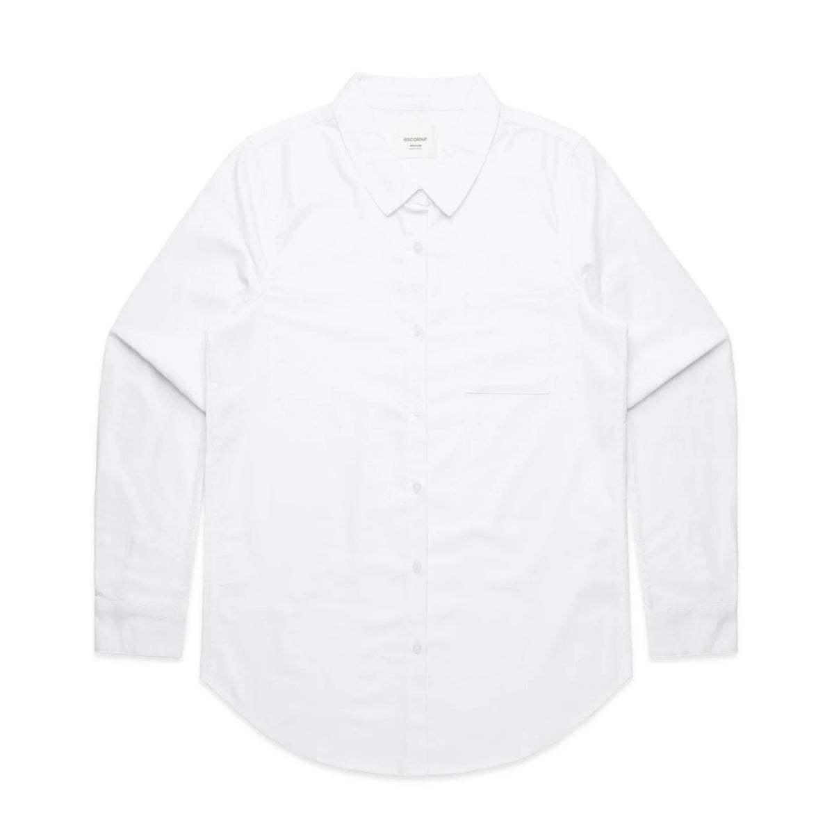 Wo's Oxford Shirt 4401 - White - Front