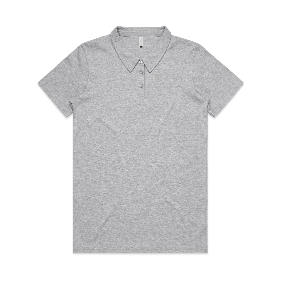 Wo's Amy Polo 4402 - Grey Marle - Front