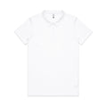 Wo's Amy Polo 4402 - White - Front