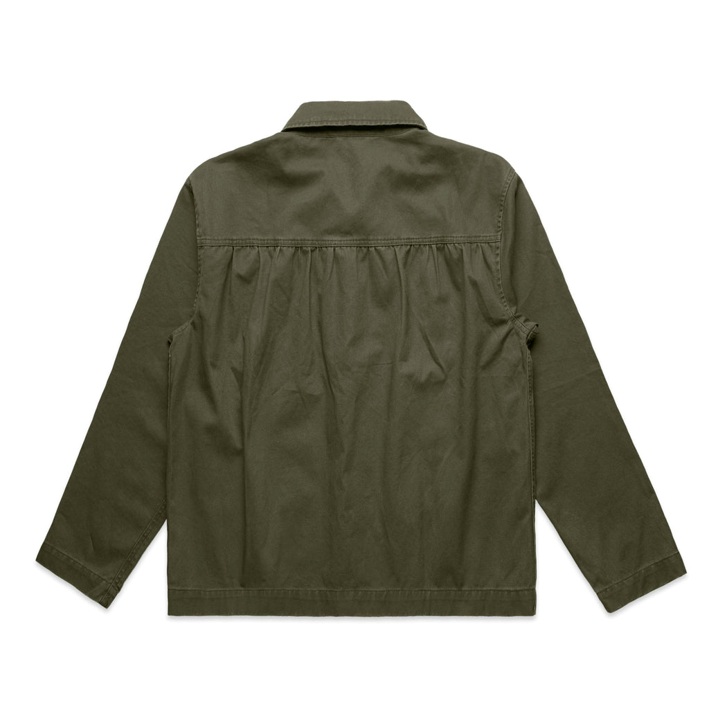 Wo's Chore Jacket 4522 - Army - Back