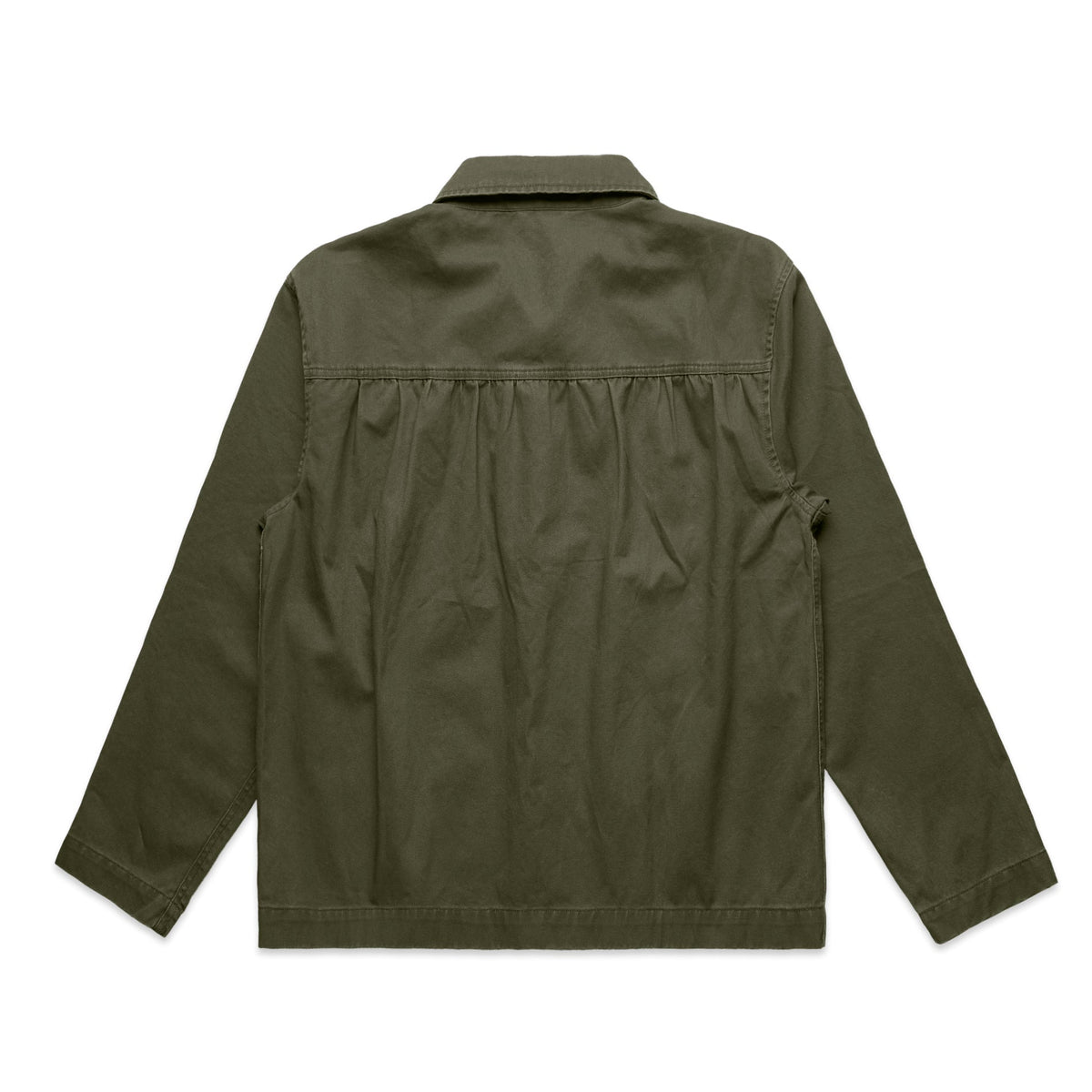 Wo's Chore Jacket 4522 - Army - Back