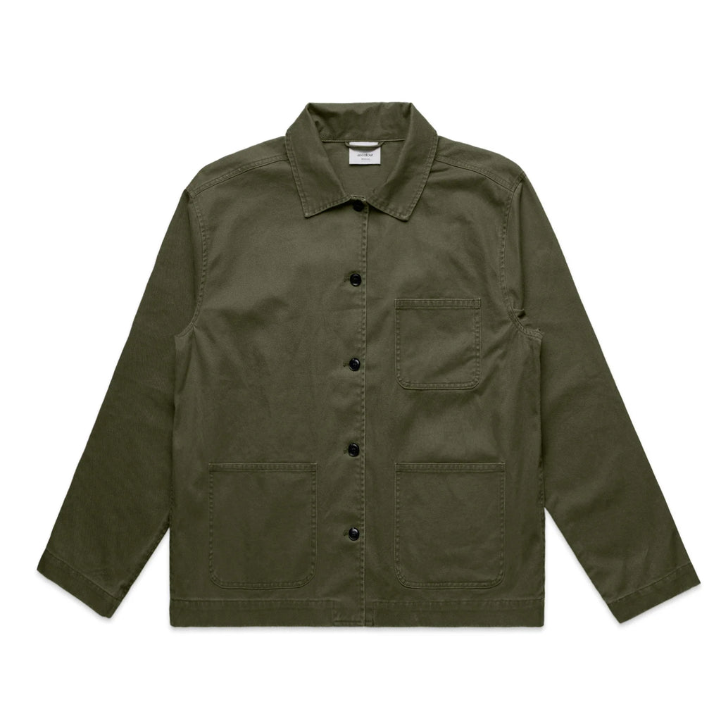 Wo's Chore Jacket 4522 - Army - Front