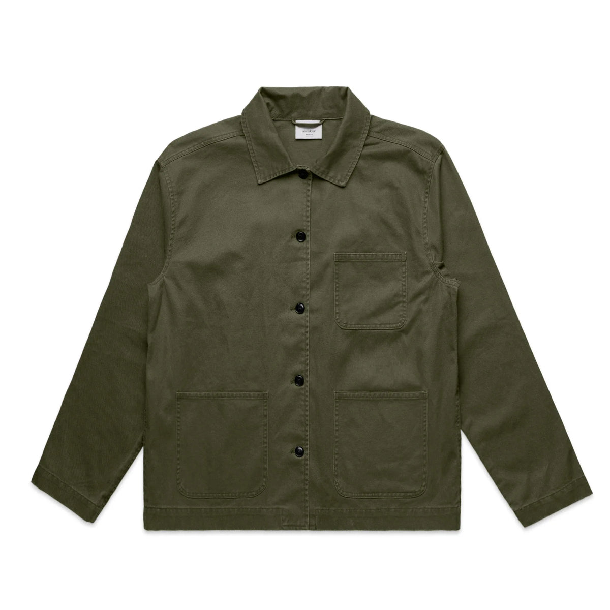 Wo's Chore Jacket 4522 - Army - Front