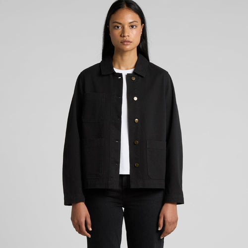 Wo's Canvas Chore Jacket 4524