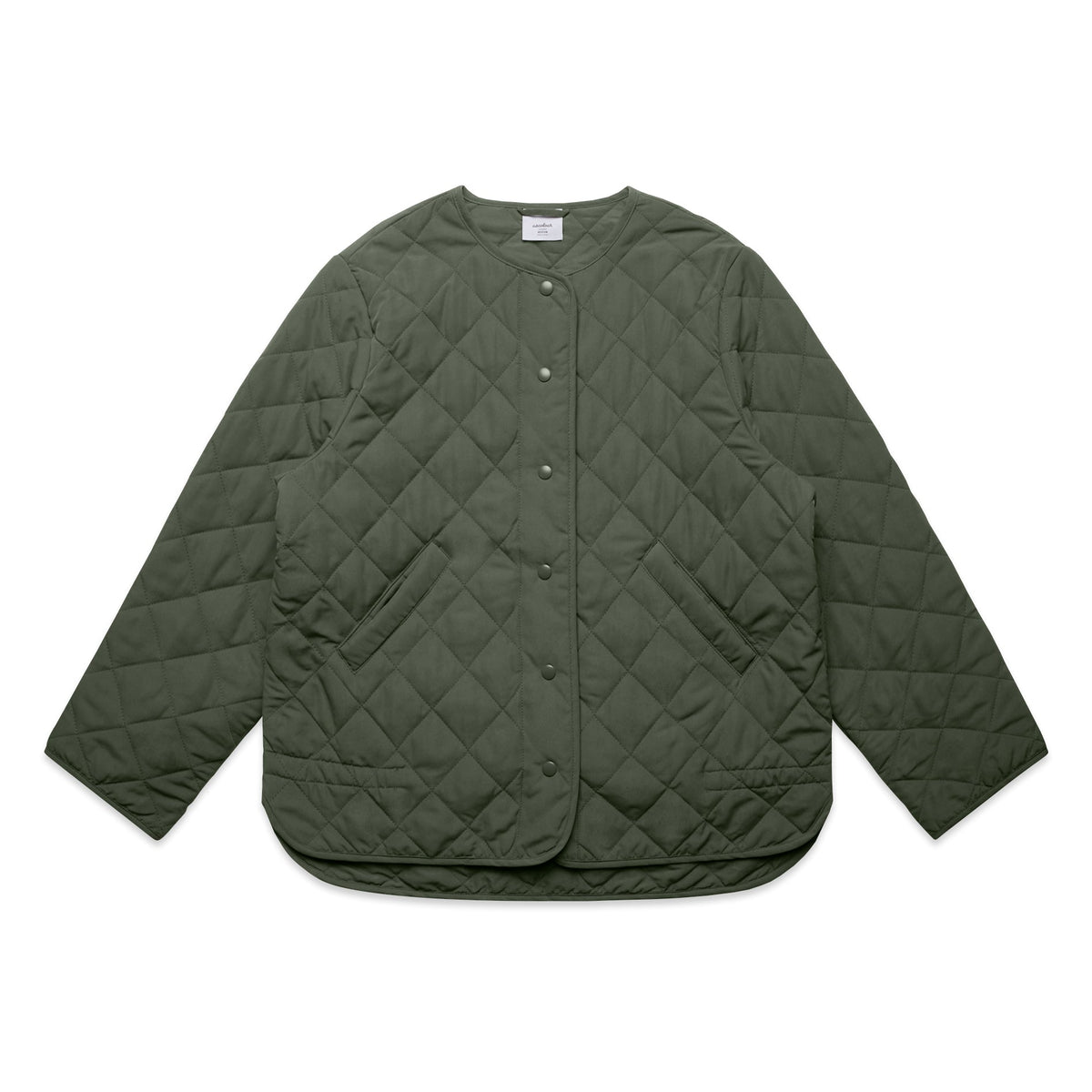 Wo's Quilted Jacket 4525 - Cypress - Front