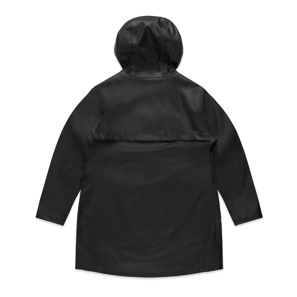 Wo's Rain Jacket 4530 - Black - Back