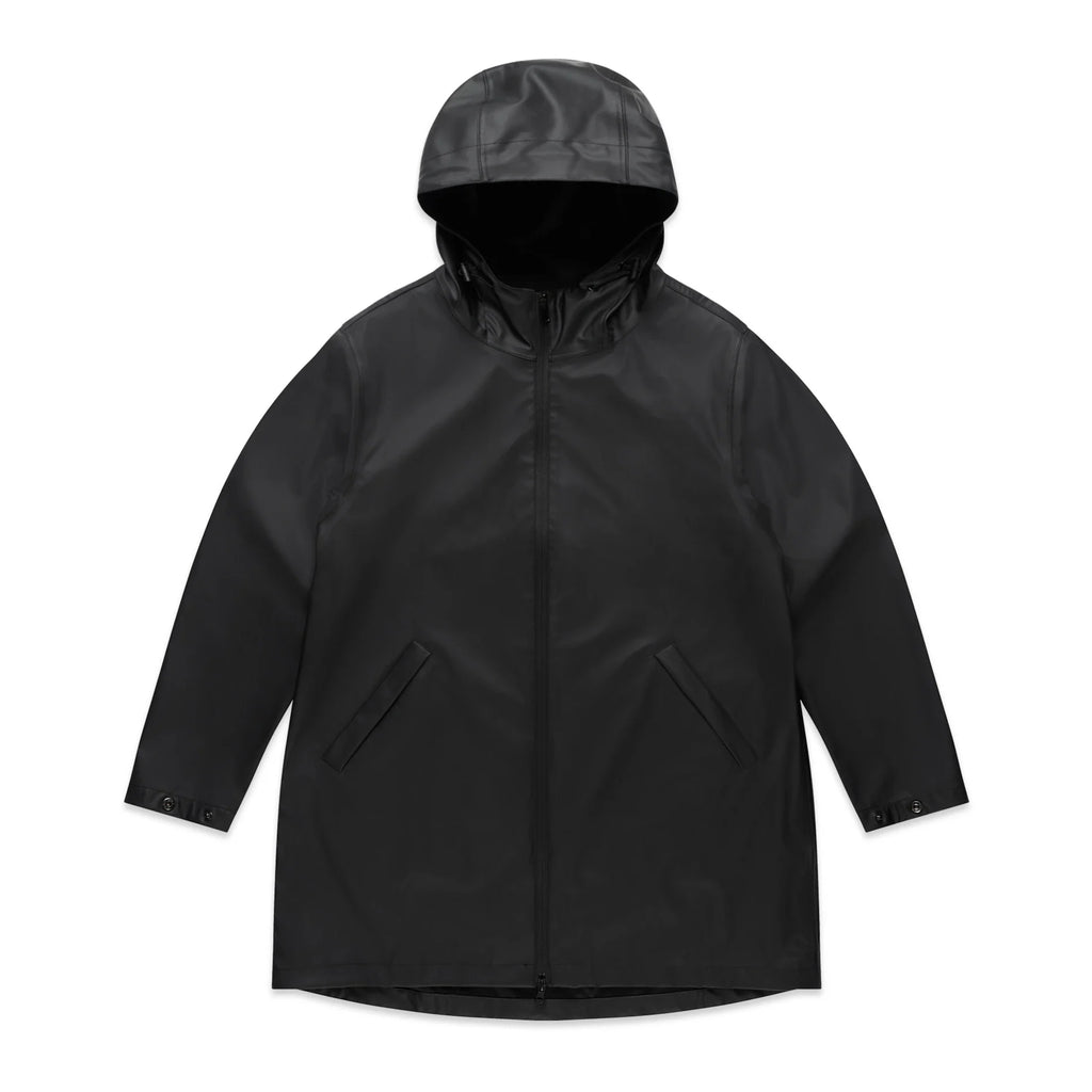Wo's Rain Jacket 4530 - Black - Front