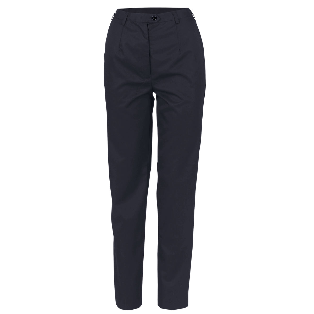 DNC Workwear Ladies P/V Flat Front Pants 4552