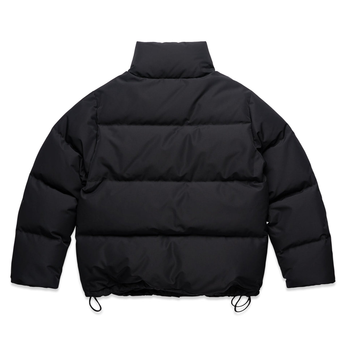 Wo's Puffer Jacket 4591 - Black - Back
