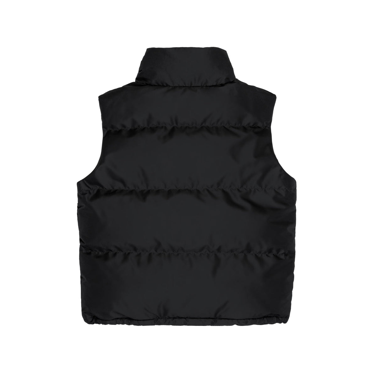 Wo's Puffer Vest 4592 - Black - Back