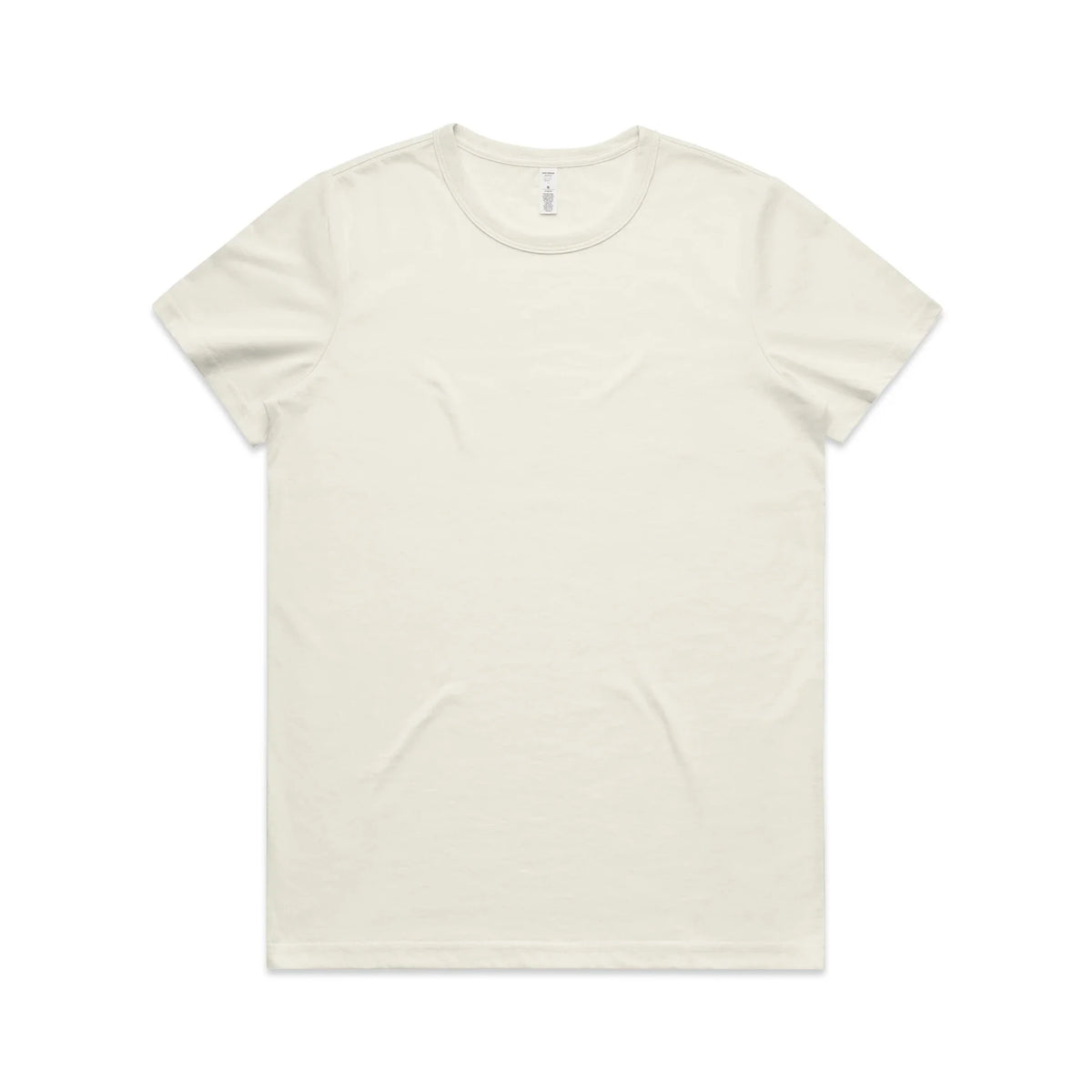 Wo's Maple Active Blend Tee 4610 - Ecru - Front