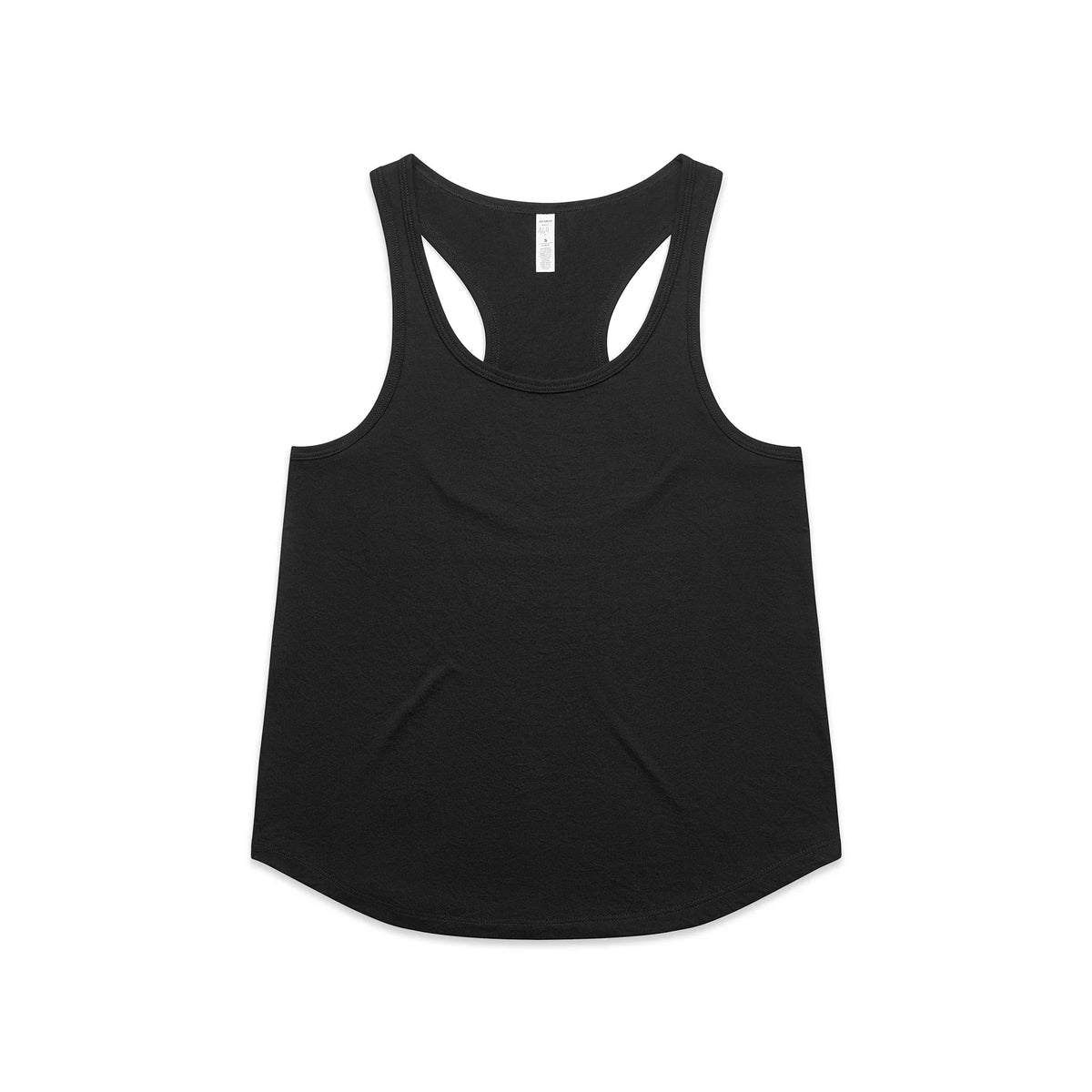 Wo's Maple Active Blend Racerback 4611 - Black - Front