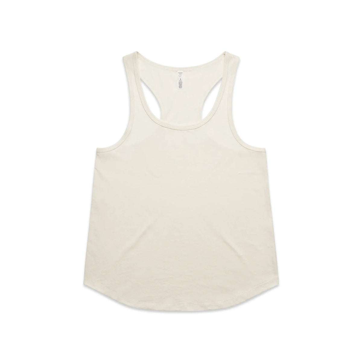 Wo's Maple Active Blend Racerback 4611S - Ecru - Front
