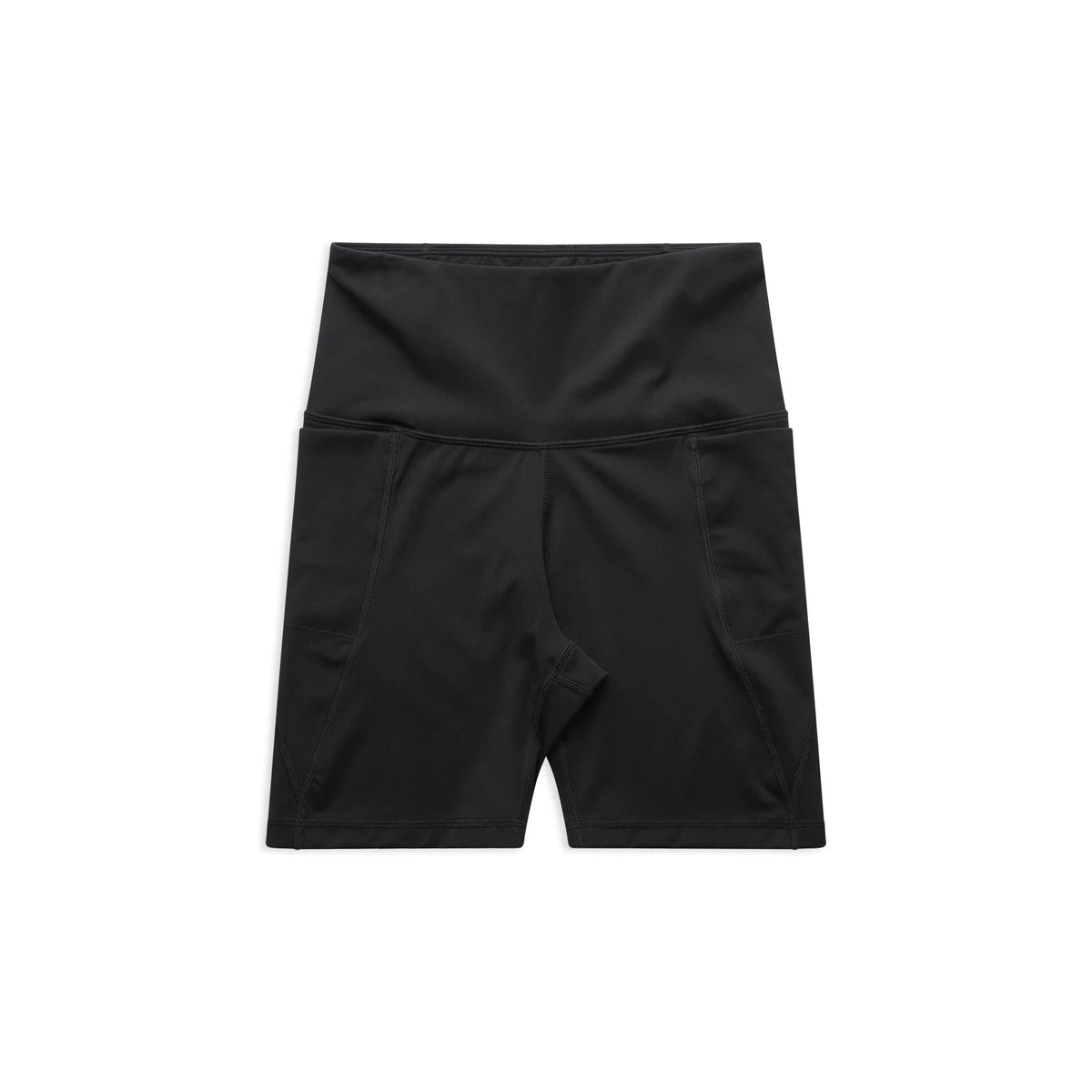 Wo's Active Bike Shorts 4621 - Black - Front