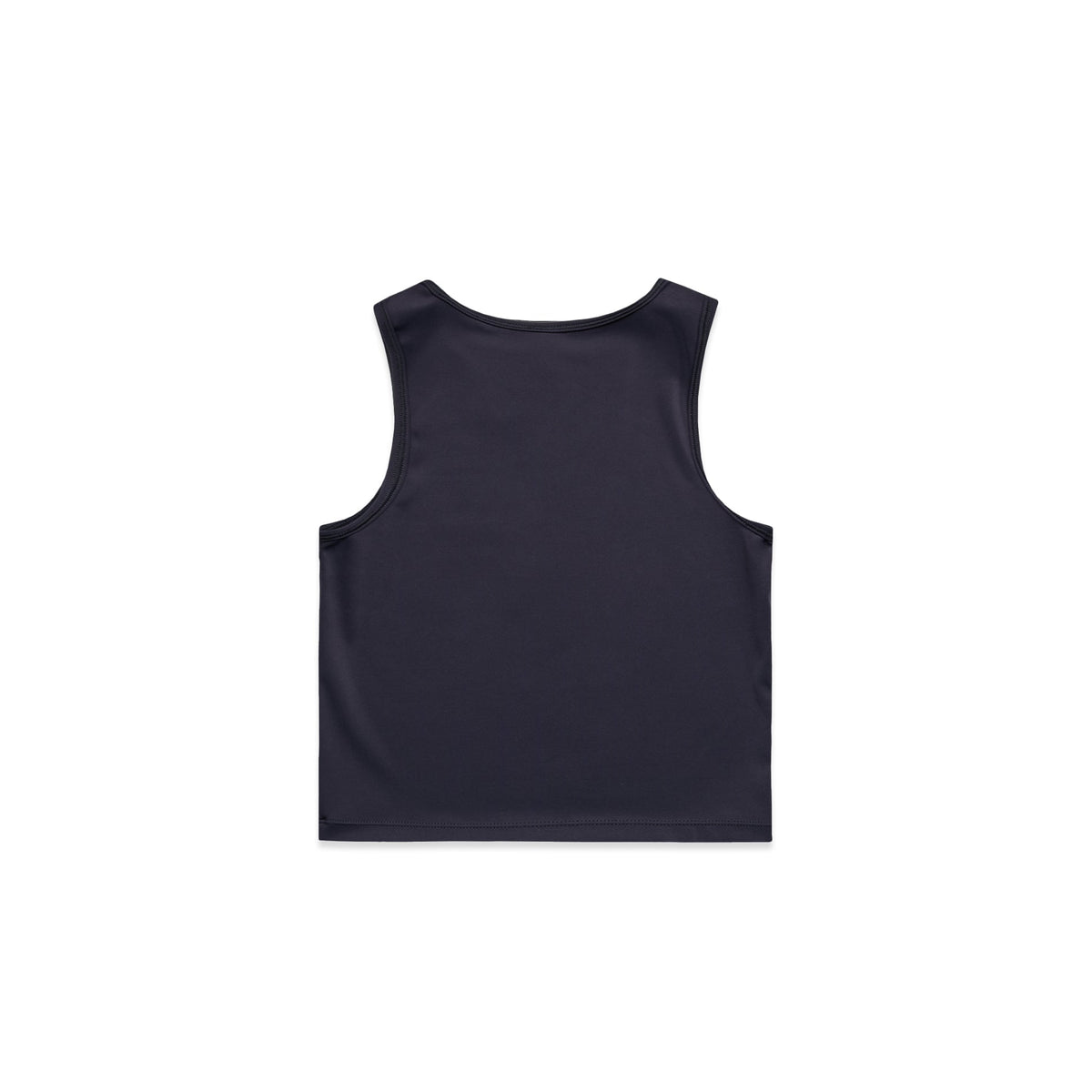 Wo's Active Crop Tank 4642 - Ink Blue - Back