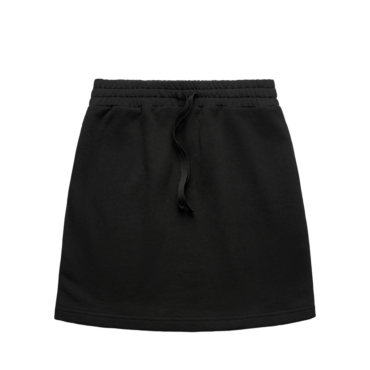 Wo's Terry Skirt 4906 - Black - Front