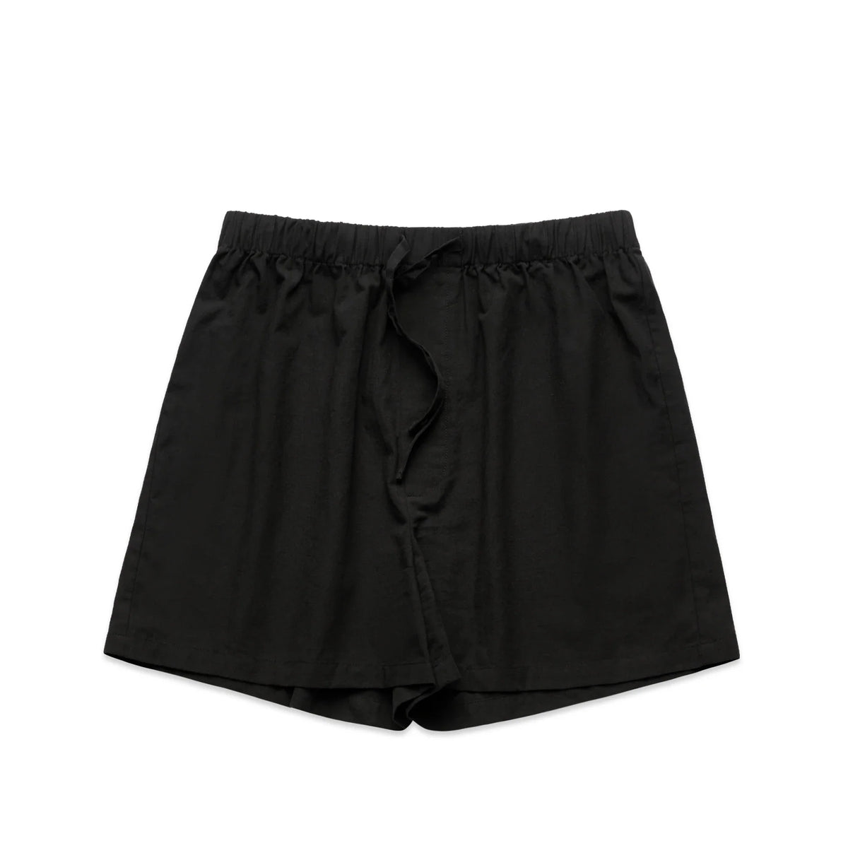 Wo's Pyjama Bottom 4907S - Black - Front