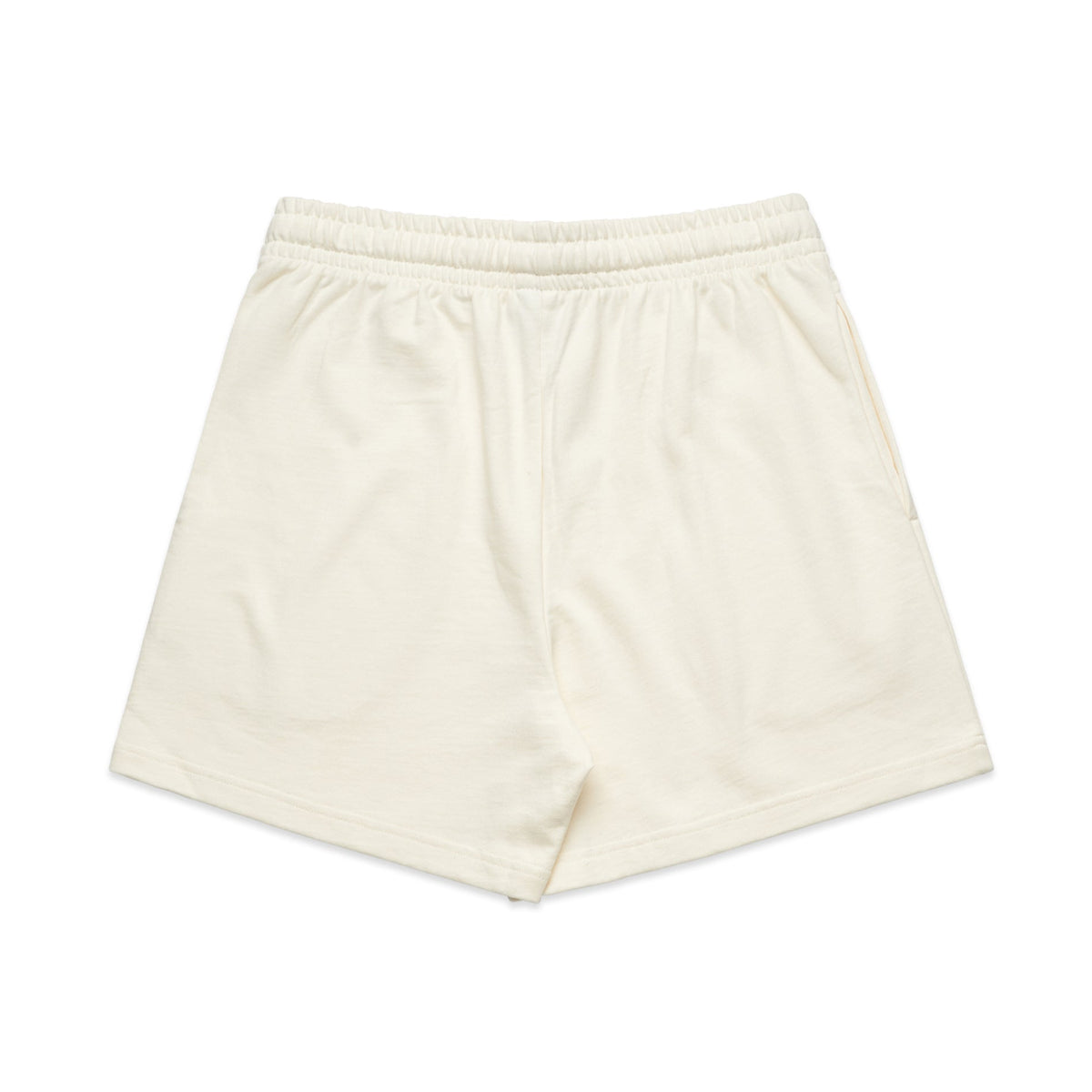 Wo's Stadium Short 4916S - Ecru - Back