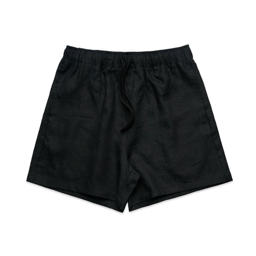 Wo's Linen Shorts 4919S