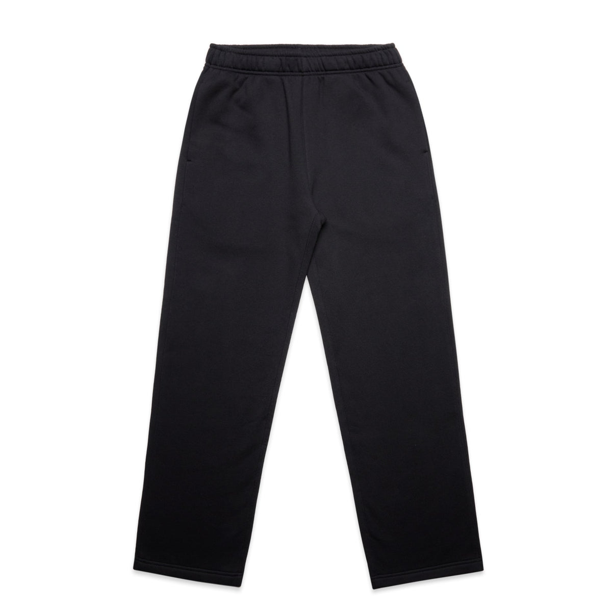 Wo's Relax Cuffless Track Pants 4926 - Black - Front