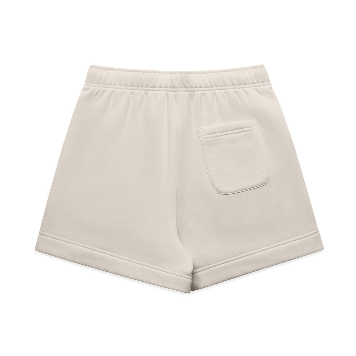 Wo's Relax Track Shorts 4933 - Bone - Back