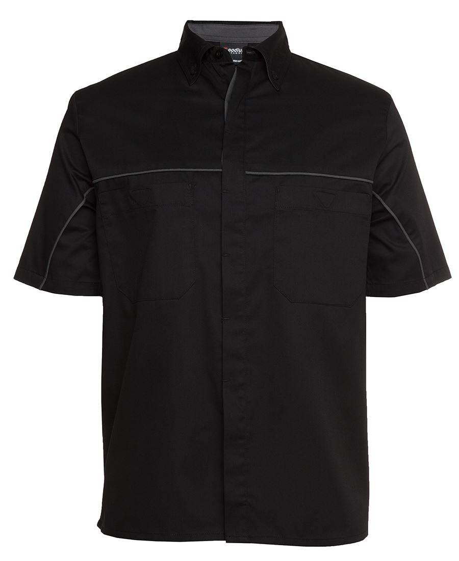 Podium Industry Shirt - Black/Charcoal - Front