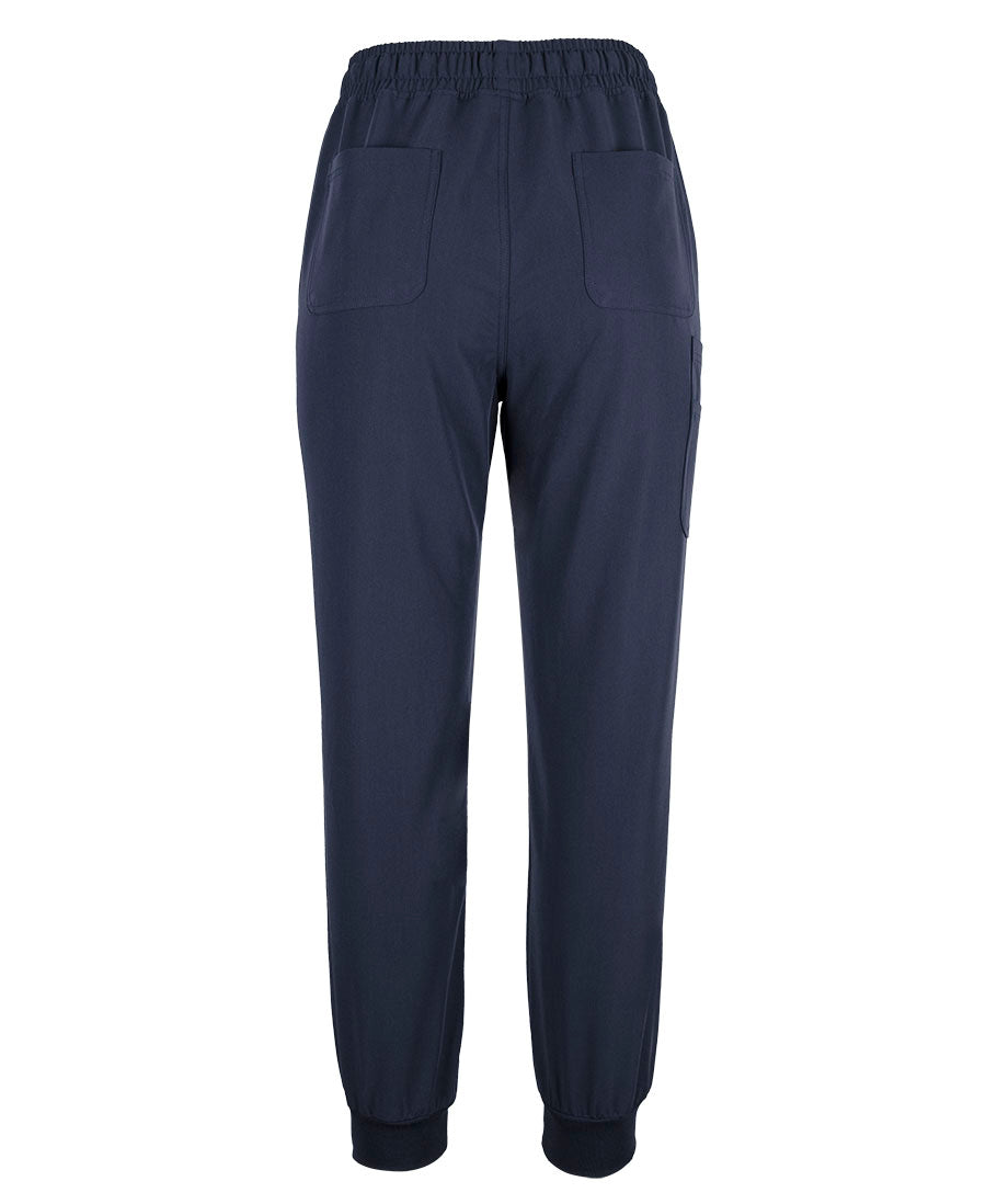 JB's Ladies Nu Scrub Jogger - Navy - Back