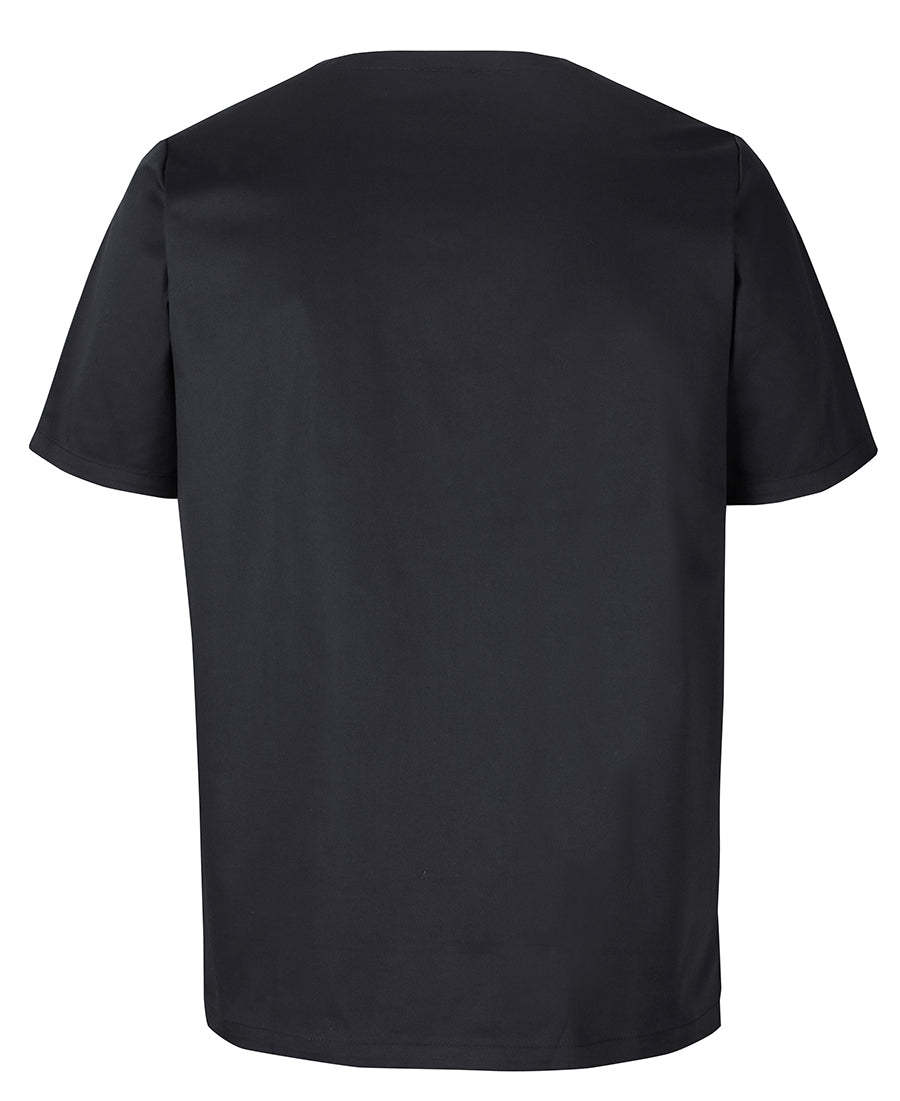 JB's Unisex Premium Scrub Top - Black - Back