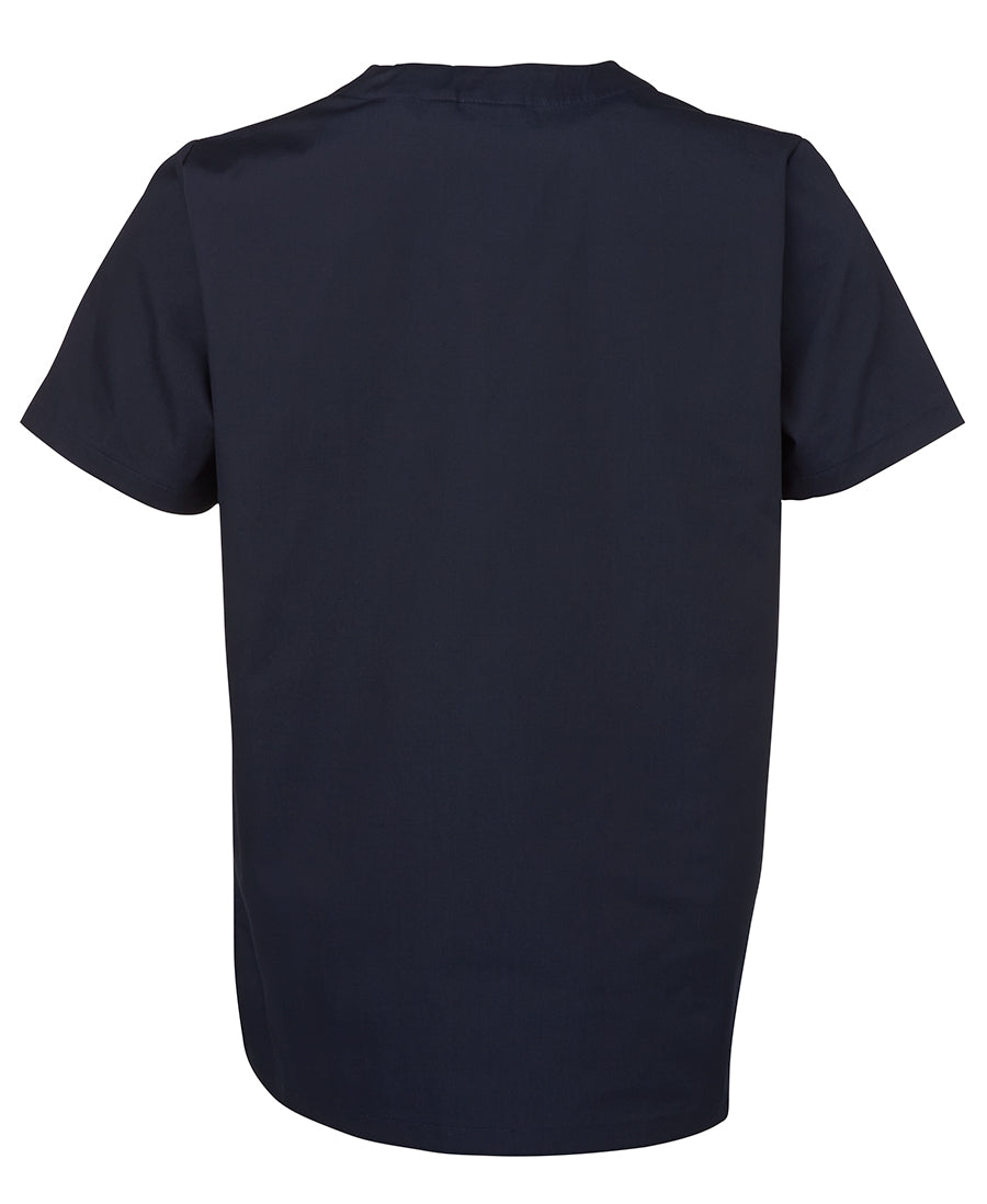 JB's Unisex Scrubs Top - Navy - Back