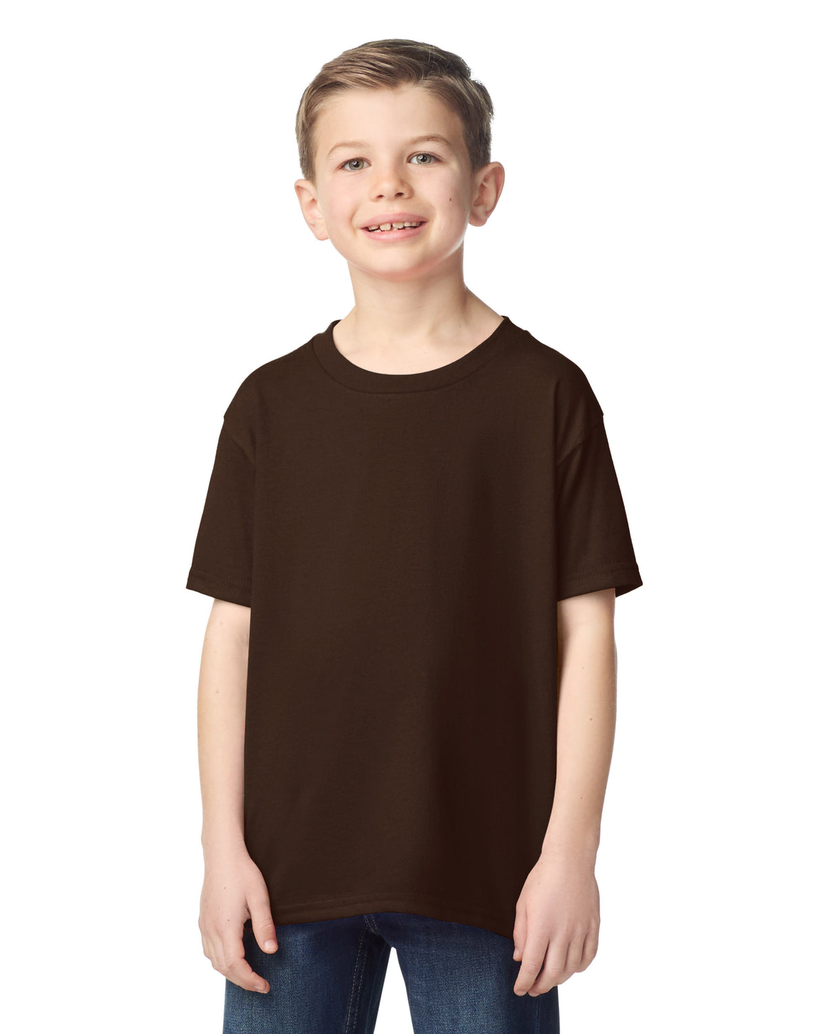 Gildan Heavy Cotton 5000B T-Shirt - Dark Chocolate