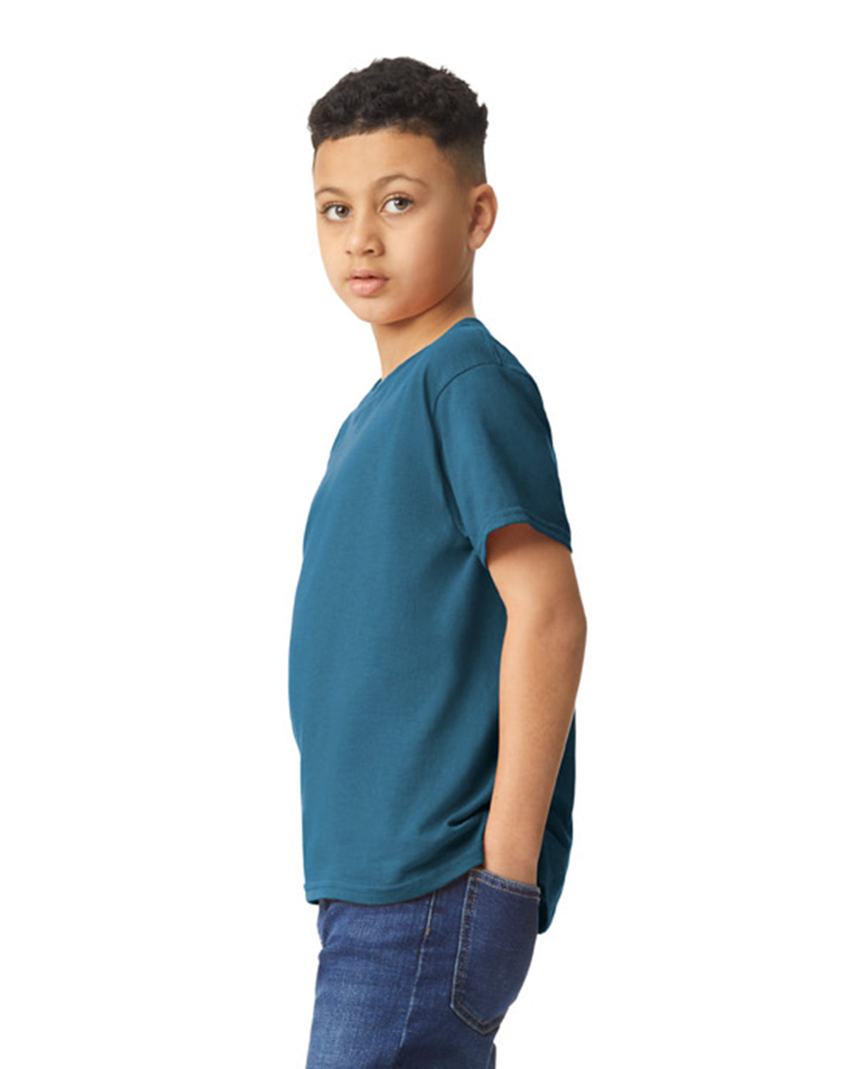 Gildan Heavy Cotton 5000B T-Shirt - Indigo Blue