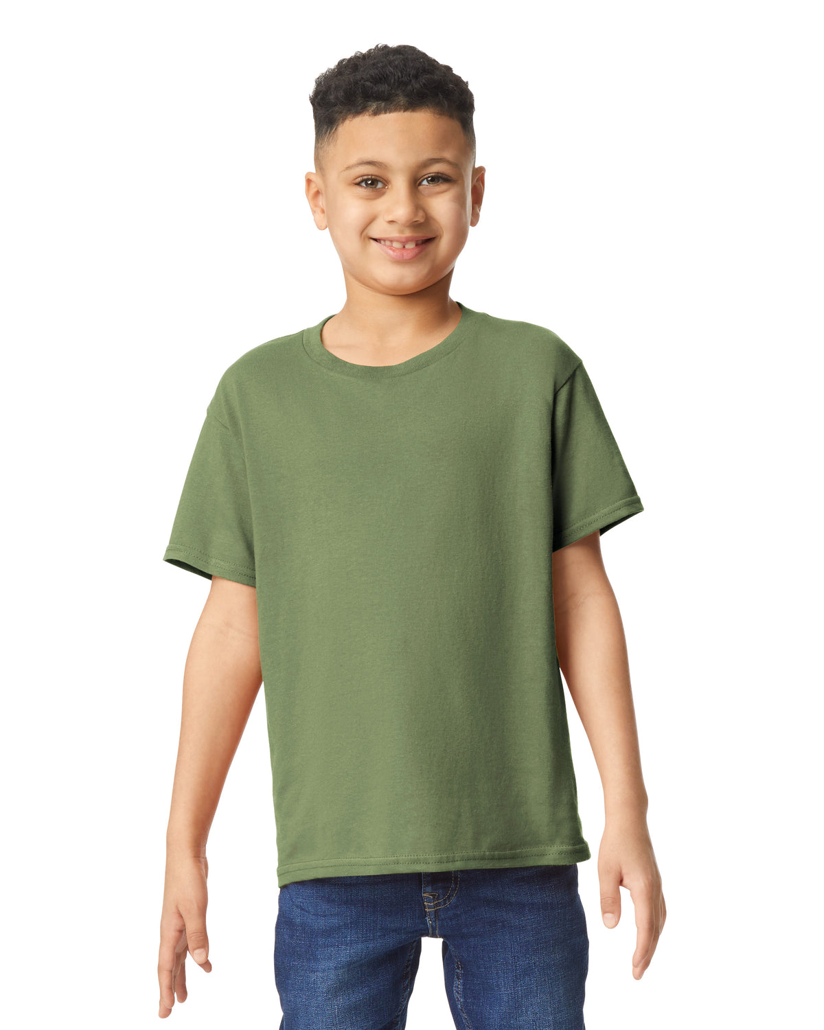 Gildan Heavy Cotton 5000B T-Shirt - Military Green