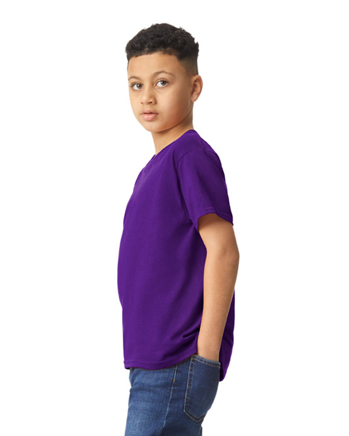 Gildan Heavy Cotton 5000B T-Shirt - Purple